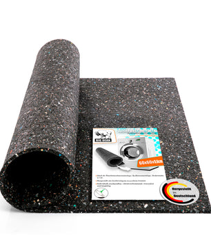 Antivibrationsmatte 60x60 cm – zuschneidbare Gummimatte – Dämmmatte 0,6cm