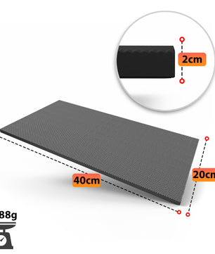 4 Stück Garagen Wandschutz selbstklebend 40x20x2cm – extra dicker Türkantenschutz Auto 3