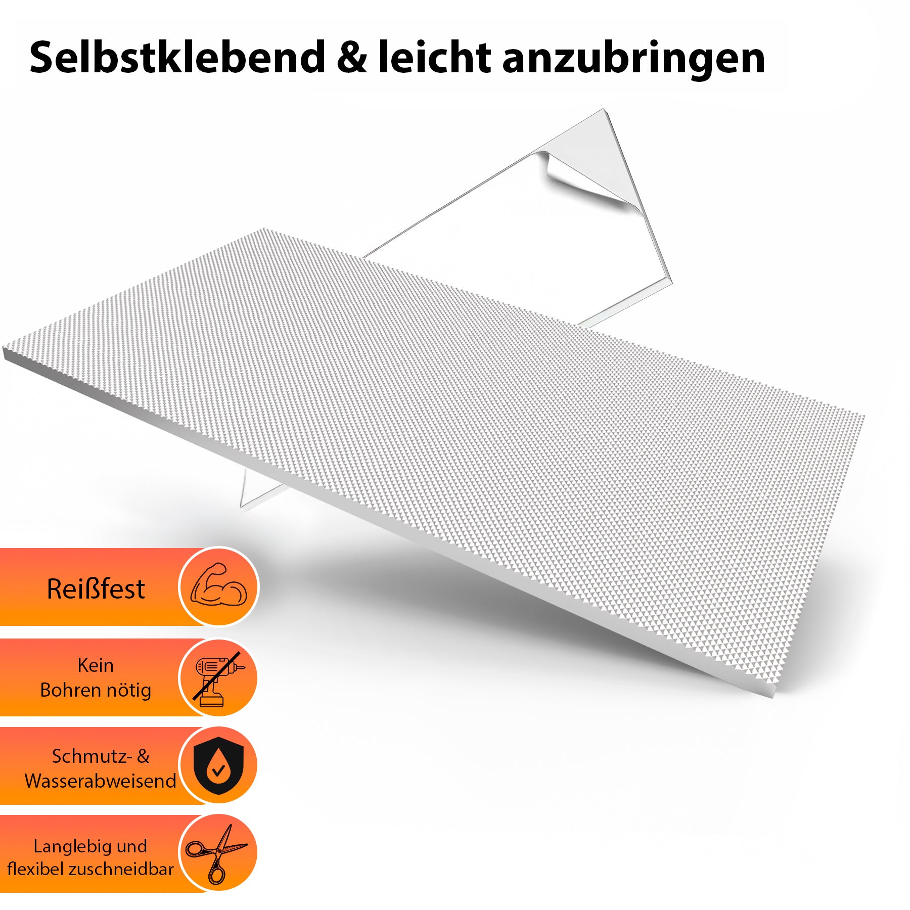 4 Stück Garagen Wandschutz selbstklebend 40x20x2cm – extra dicker Türkantenschutz Auto 4