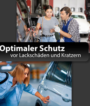 4 Stück Garagen Wandschutz selbstklebend 40x20x2cm – extra dicker Türkantenschutz Auto 6