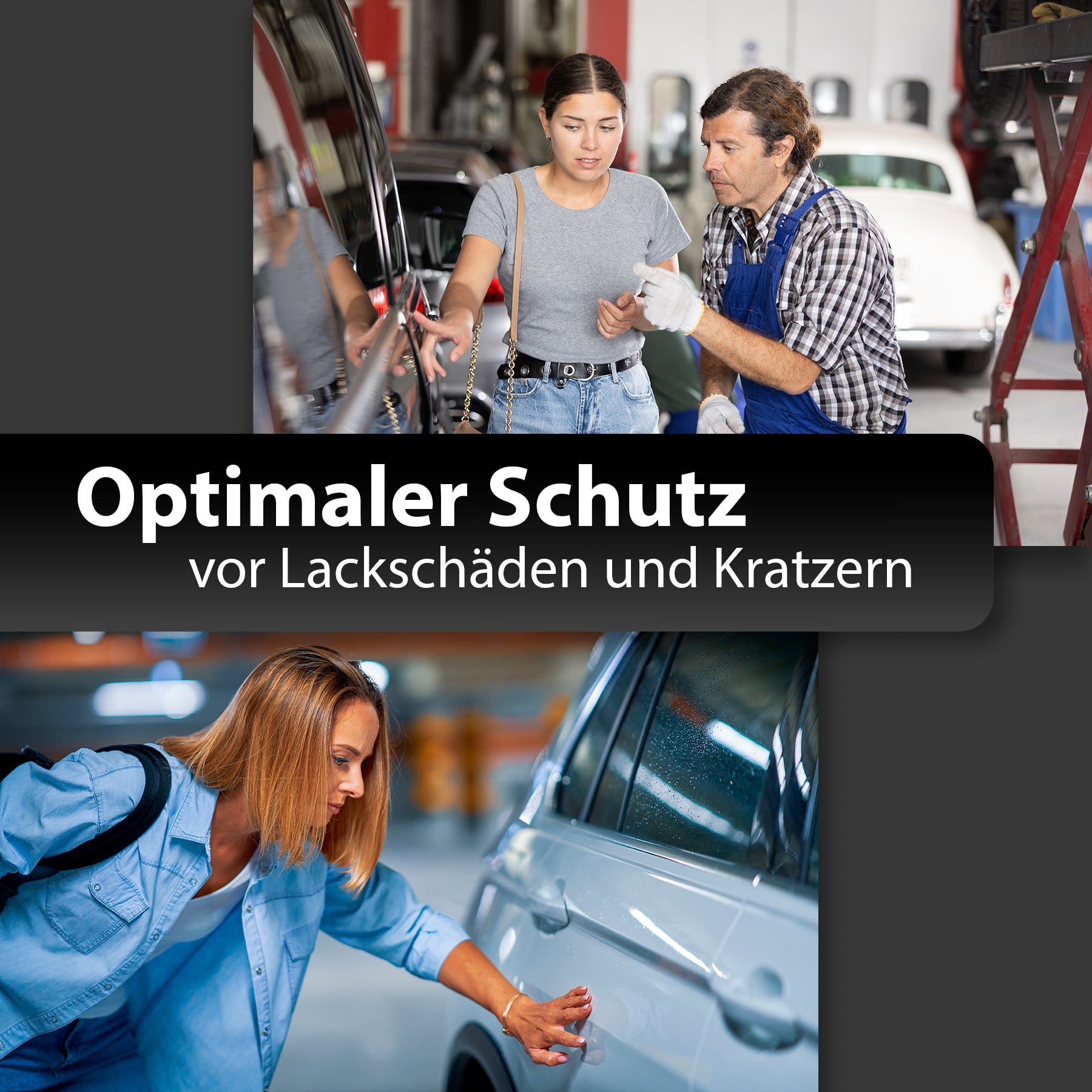 2 Rollen Garagen Wandschutz selbstklebend 200x20x0,5cm – extra dicker Türkantenschutz 6