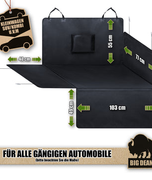 Universelle Kofferraum Schutzmatte mit Seiten- und Stoßstangenschutz 3
