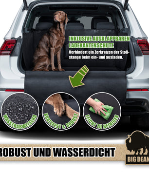 Universelle Kofferraum Schutzmatte mit Seiten- und Stoßstangenschutz 4