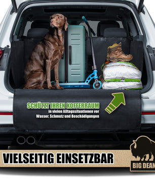 Universelle Kofferraum Schutzmatte mit Seiten- und Stoßstangenschutz 6