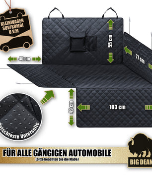 Premium Kofferraum Schutzmatte mit Seiten & Stoßstangenschutz 3