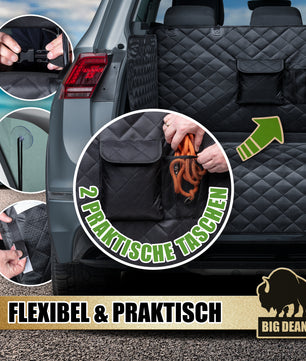 Premium Kofferraum Schutzmatte mit Seiten & Stoßstangenschutz 5