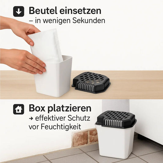BigDean 8 Stück Luftentfeuchter Nachfüllpack Maxi Beutel je 680 Gramm Luftentfeuchter Granulat Entfeuchter Nachfüllpack (8x Granulat) image 2