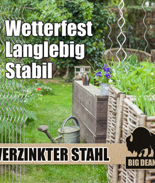 Tomatenstäbe 30 Stück Spiralstäbe 110cm verzinkt 5