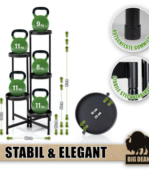 5 Etagen Blumenständer klappbarer Pflanzenständer robuster Blumenständer Metall von BigDean 2
