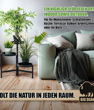 3 Etagen Blumenständer klappbarer Pflanzenständer robuster Blumenständer Metall von BigDean 5