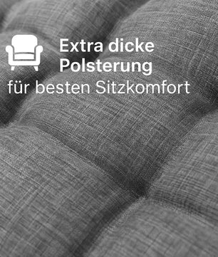 BigDean Campingstuhl faltbar 2 Personen 300kg  belastbar gepolstert Camping Sofa Campingstuhl 4