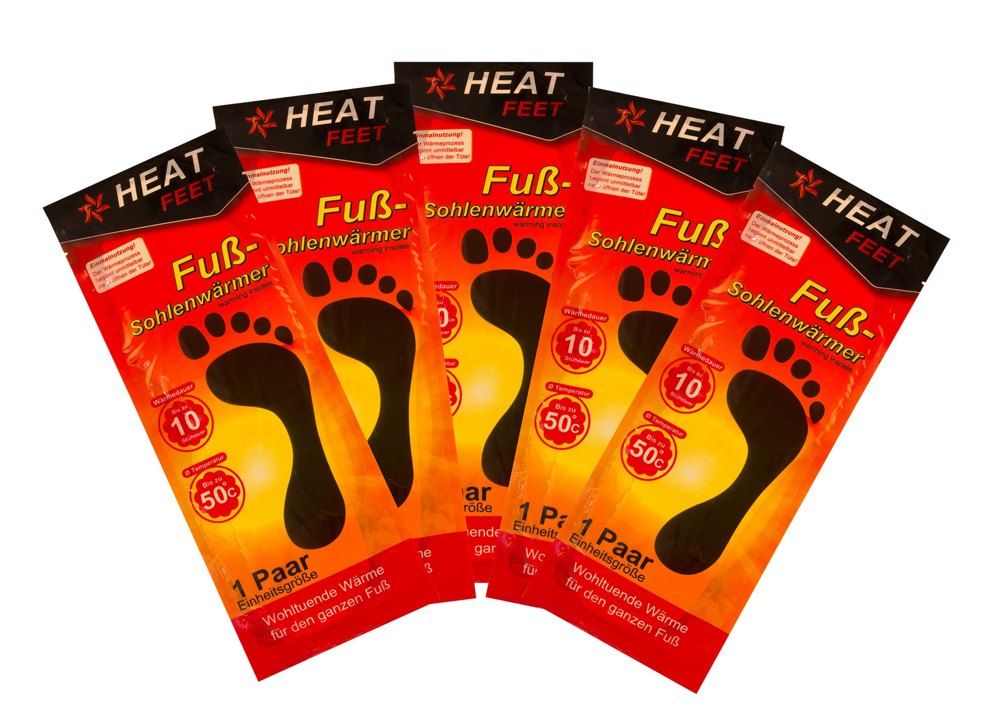 Fußsohlenwärmer Sohlenwärmer Fußwärmer Pads für Schuhe 5x 3