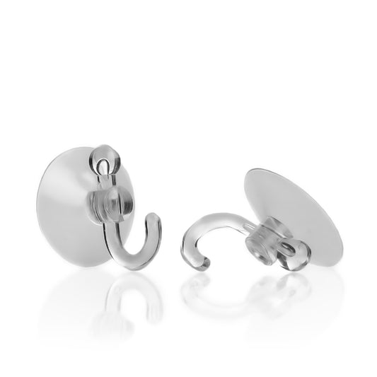 40x Saugnapf Set mit Haken - Saughaken ca. 3,4 cm - Wandhaken ohne Bohren