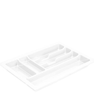 Universal Besteckeinsatz für Schubladen 40 cm - Zuschneidbar - Schubladeneinsatz Besteckkasten 4