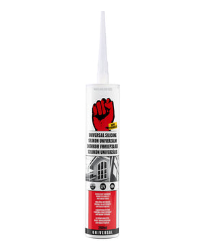 Universal Silikon weiß Kartusche 280 ml Silikondichtmasse