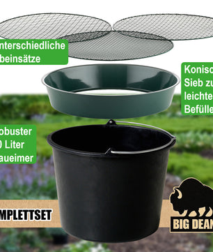 ecomposer-menge-1x,ecomposer-stil-1siebmit3siebeinsätzen&1eimer