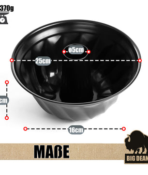 BigDean Gugelhupfform Ø 25 cm antihaftbeschichtet Gugelhupf Backform mit perfekter Hitzeverteilung 3