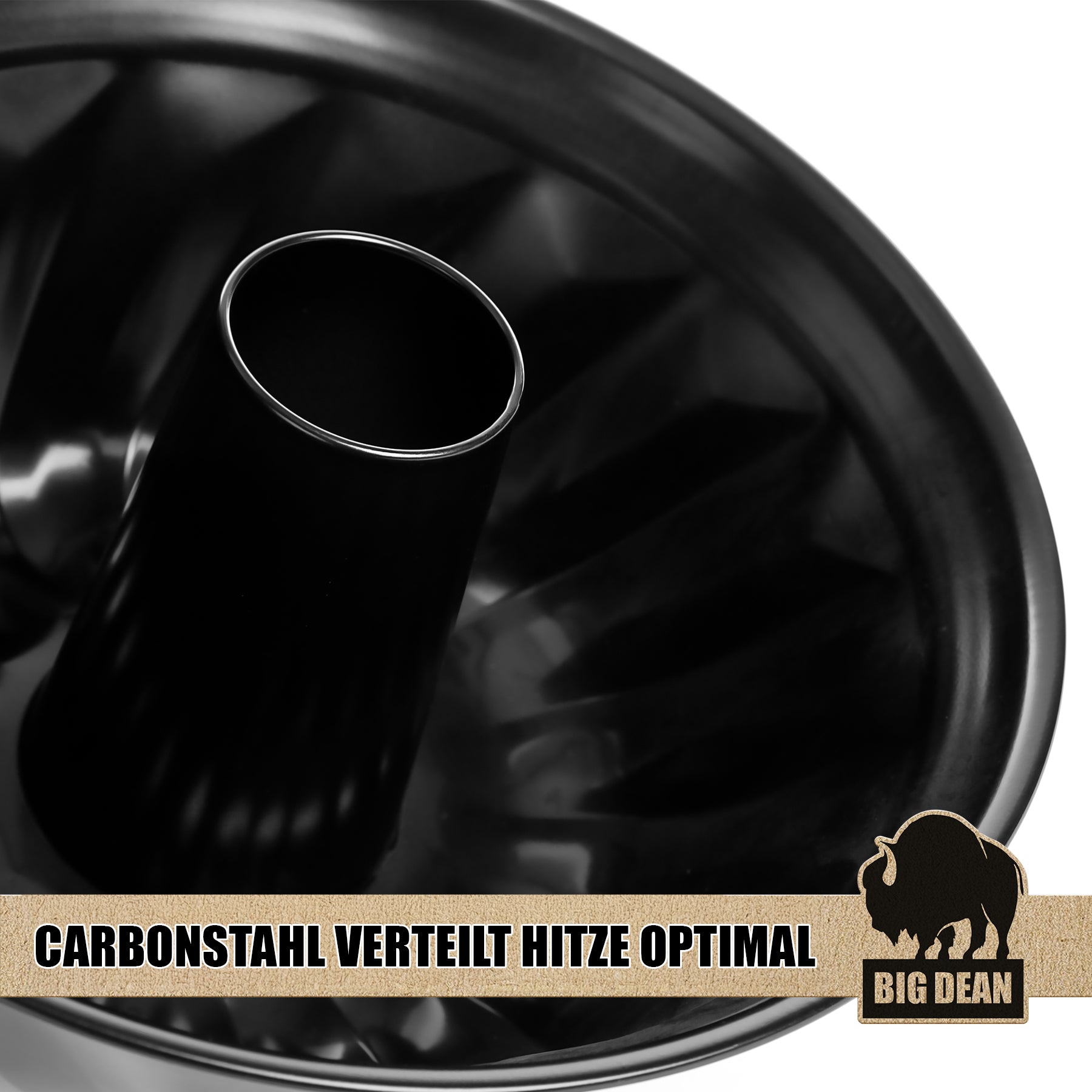 BigDean Gugelhupfform Ø 25 cm antihaftbeschichtet Gugelhupf Backform mit perfekter Hitzeverteilung 5