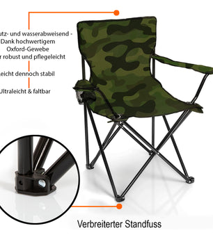 Campingtisch mit Stühlen camouflage - Camping Tisch Stuhl Set Camping Stühle  4