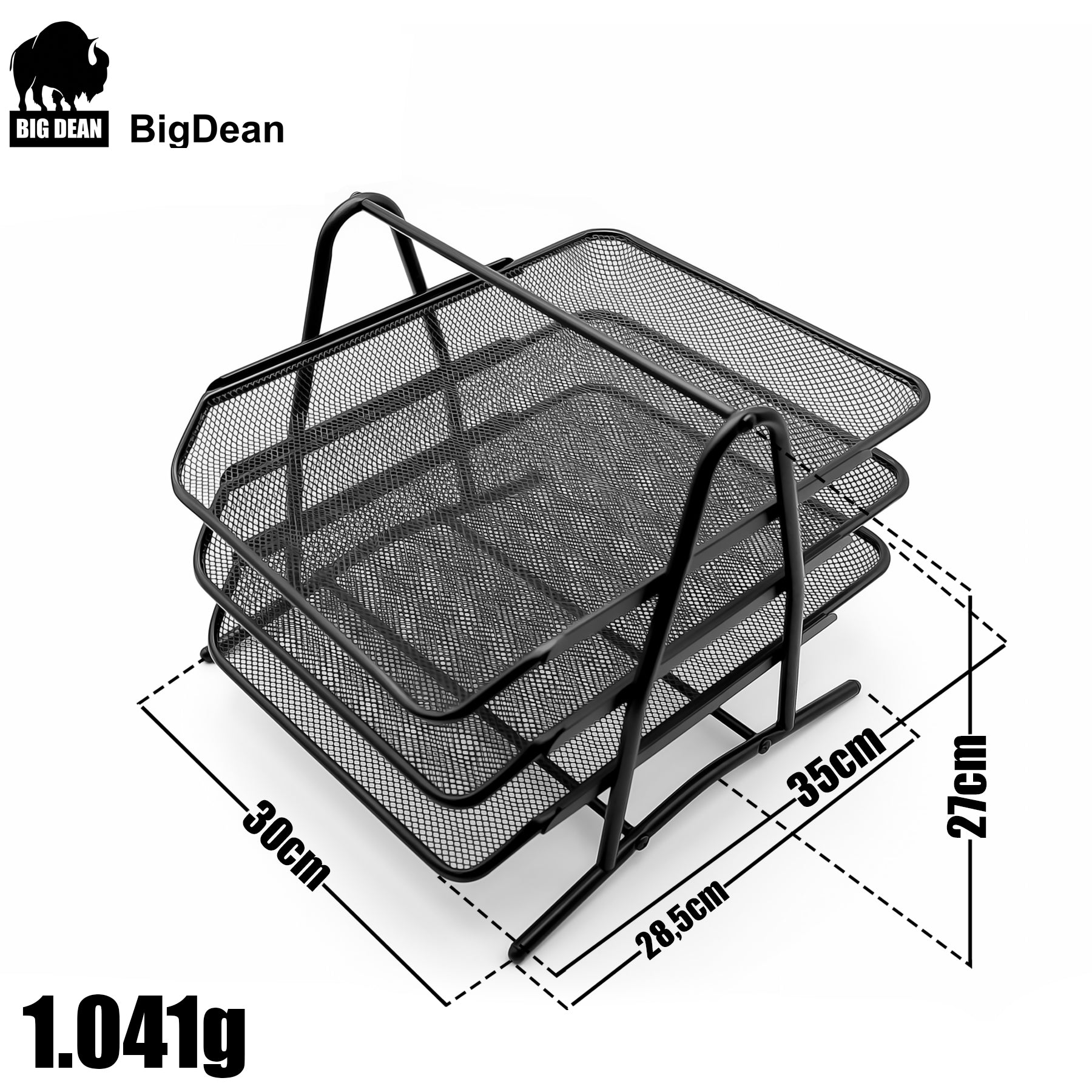 Dokumentenablage ausziehbar schwarz Metall – zuverlässiger Schreibtisch Organizer