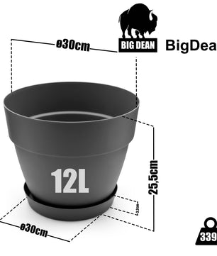 ecomposer-farbe-anthrazit,ecomposer-größe-durchmesser30cm