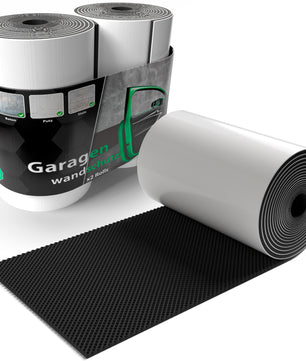 2 Rollen Garagen Wandschutz selbstklebend 200x20x0,5cm – extra dicker Türkantenschutz