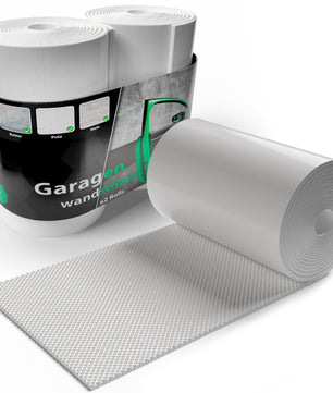 2 Rollen Garagen Wandschutz selbstklebend 200x20x0,5cm – extra dicker Türkantenschutz