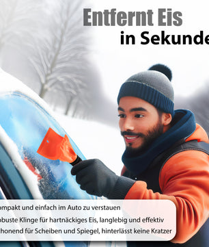 BigDean 2 Stück Eiskratzer Auto – effiziente & starke Kratzleistung 2