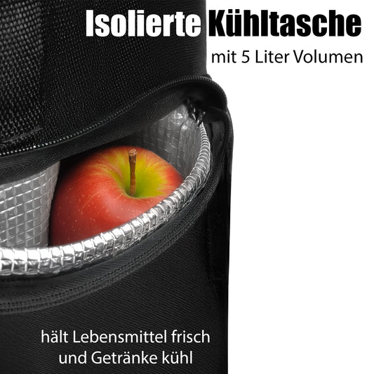 2-in-1 Einkaufstrolley klappbar auch als Sackkarre nutzbar