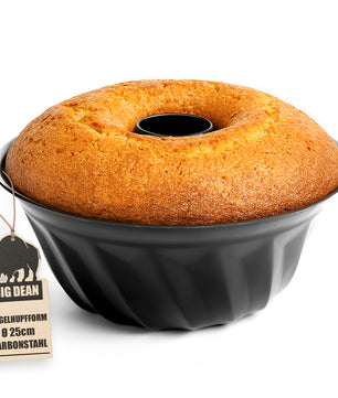 Gugelhupfform Ø 25 cm antihaftbeschichtet Gugelhupf Backform mit perfekter Hitzeverteilung