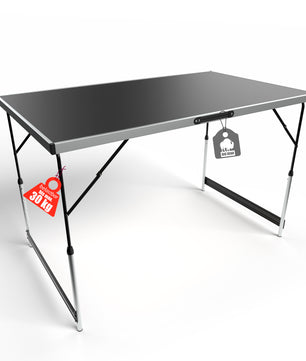 Multifunktionstisch klappbar - höhenverstellbarer Campingtisch & Klapptisch – max. 30 kg belastbar