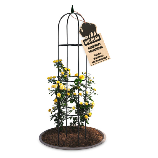Rankgitter Metall Rosen Spalier 1,93 hohe Rankhilfe Garten
