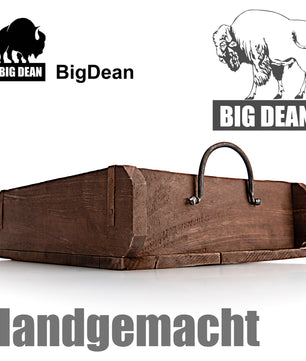 BigDean 2 Stück vintage Ziegelform in Braun 25x8x30 cm (LxBxH) 6