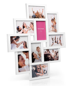 Bilderrahmen Collage 10x15 cm – Fotorahmen für 10 Fotos