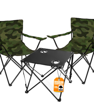 Campingtisch mit Stühlen camouflage - Camping Tisch Stuhl Set Camping Stühle 