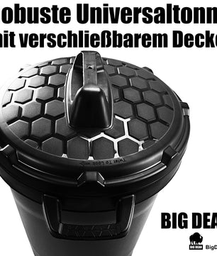 Allzwecktonne Tonne mit Deckel 90 Liter 2
