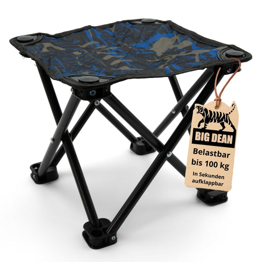 Kleiner Camping Hocker 23cm Angelhocker Campinghocker Dreibeinhocker Falthocker