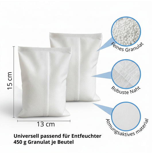 24x Luftentfeuchter Granulat 450g Sparvorteils 24er Set Luftentfeuchter Nachfüllpack Entfeuchter Nachfüllpack image 2