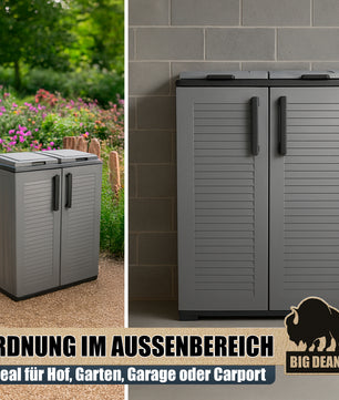 Mülltrennsystem Schrank Recycling System auch für Gelben Sack Made in Italy 4