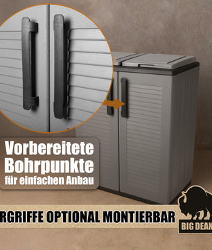 Mülltrennsystem Schrank Recycling System auch für Gelben Sack Made in Italy 6