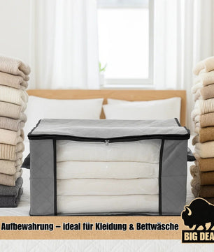 BigDean 6 Stück große Aufbewahrungstasche 90L – Kleidung Aufbewahrung, Klamotten Aufbewahrung 4