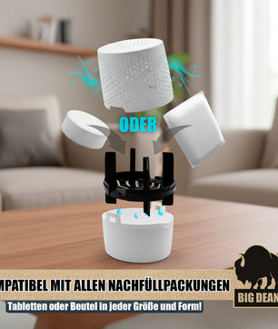 ecomposer-menge-1x,ecomposer-stil-luftentfeuchtersetweiß