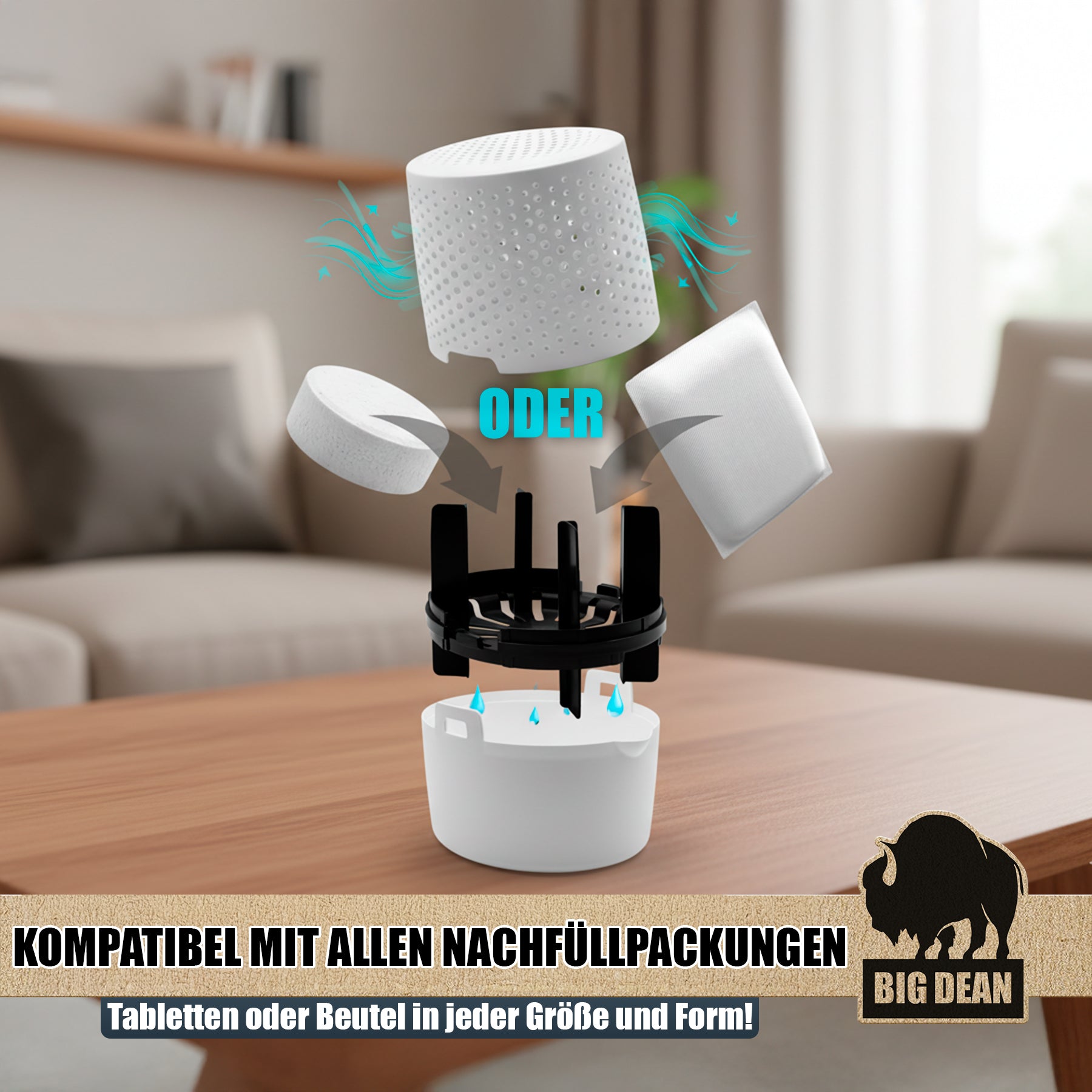 ecomposer-menge-1x,ecomposer-stil-luftentfeuchtersetweiß