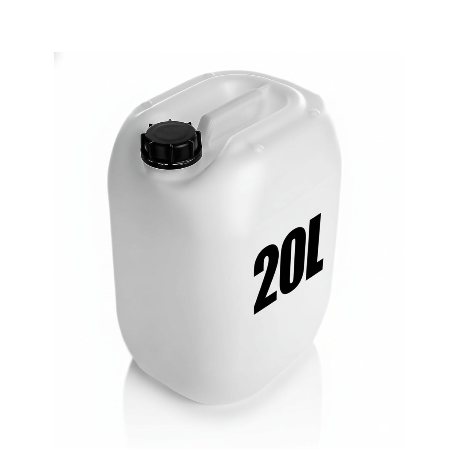 Wasserkanister 20L mit Auslaufhahn + Schraubdeckel naturweiß BPA frei lebensmittelecht UN-Zulassung