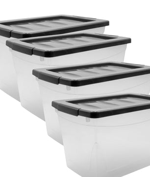 Aufbewahrungsbox mit Deckel Budget Line Plastikbox mit Deckel Aufbewahrungsboxen 3