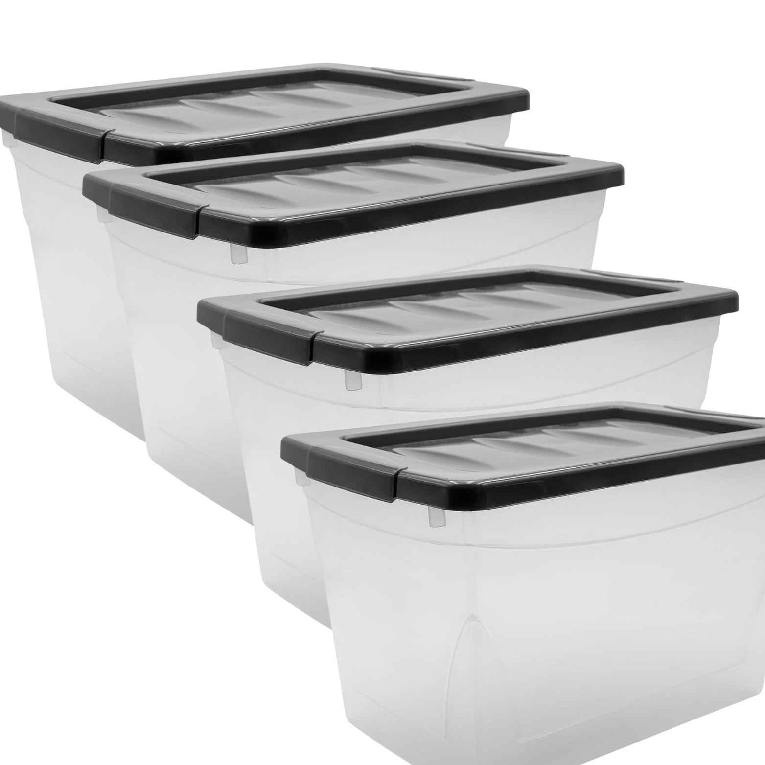 Aufbewahrungsbox mit Deckel Budget Line Plastikbox mit Deckel Aufbewahrungsboxen 3
