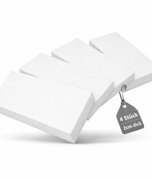 4 Stück Garagen Wandschutz selbstklebend 40x20x2cm – extra dicker Türkantenschutz Auto