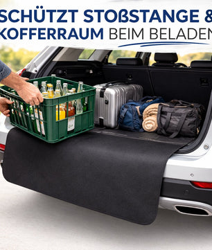 Ladekantenschutz Kofferraum 100x70 cm – Kofferraumschutz Auto Hund, Stoßstangenschutz 2