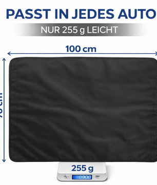 Ladekantenschutz Kofferraum 100x70 cm – Kofferraumschutz Auto Hund, Stoßstangenschutz 3