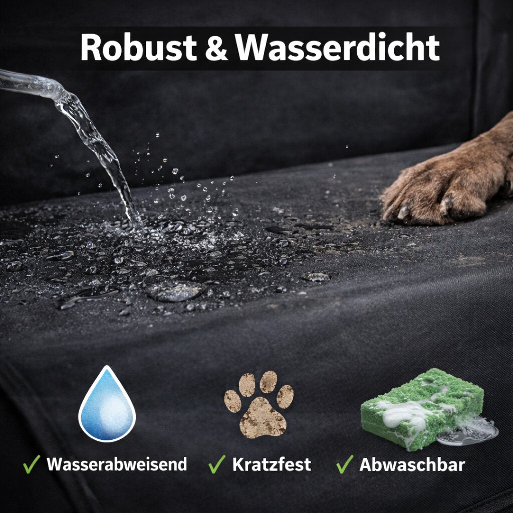 BigDean Kofferraumschutz Hund mit Seiten- und Ladekantenschutz - Universal Kofferraumdecke Hund wasserdicht & kratzfest - Auto Hundedecke Kofferraum universal für Kleinwagen, Kombi & SUV image 4
